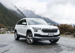 The 2023 ŠKODA Kodiaq SUV in White