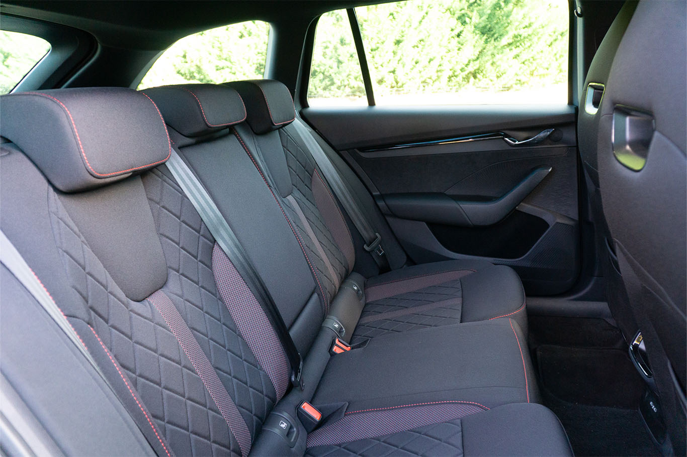 Skoda Octavia RS Station Wagon rear seats