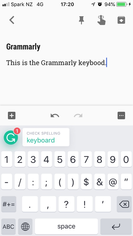 Grammarly Grammar Spellcheck