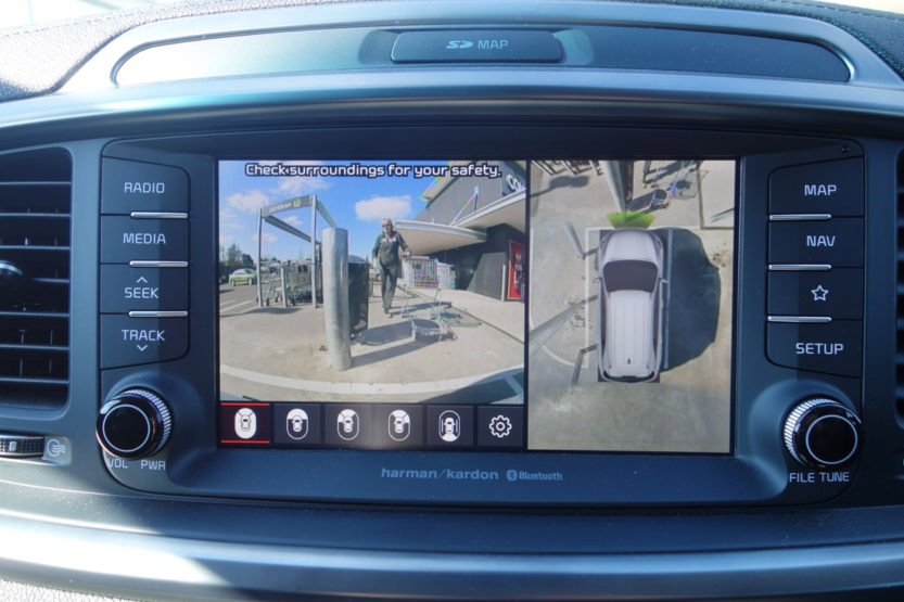 Kia Sorento Premium Area View Camera