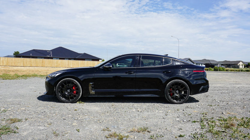 Kia Stinger GT side profile