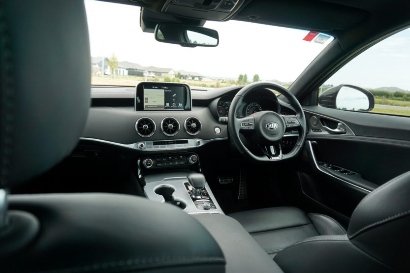 Kia Stinger GT interior