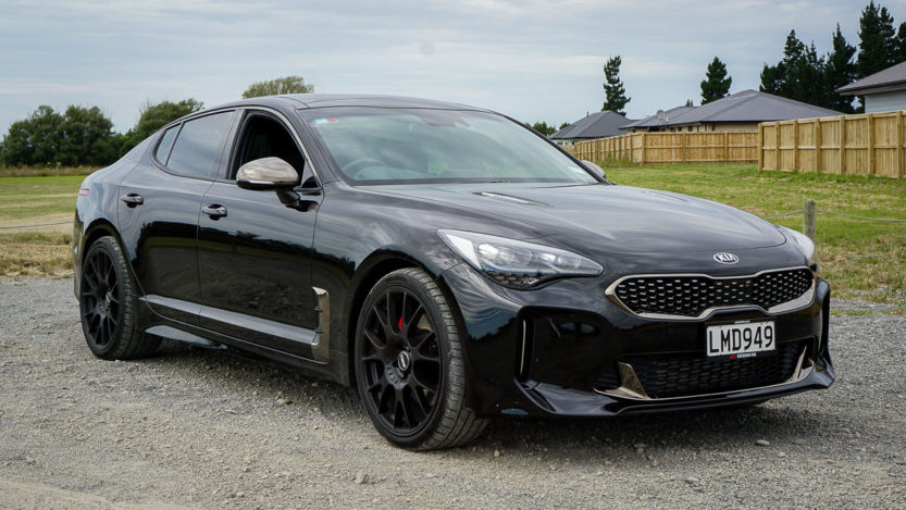Kia Stinger GT in black