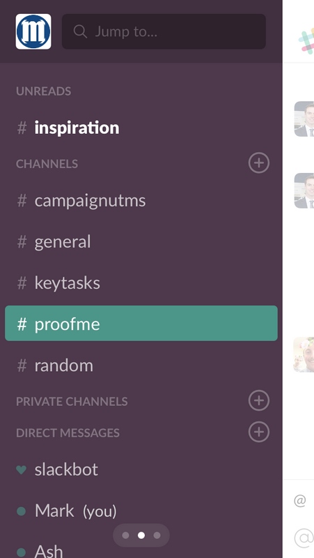Slack App Threads