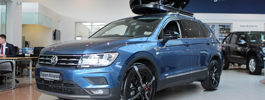 Volkswagen Tiguan Allspace with Off-road and Snow Accessories